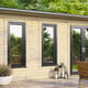 Power 18x14 Apex Log Cabin