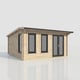 Power 18x18 Apex Garden Building Right Doors