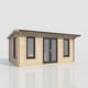 Power 20x10 Apex Garden Building Central Doors
