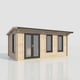 Power 20x10 Apex Garden Building Left Doors