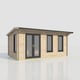 Power 20x12 Apex Garden Building Left Doors