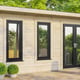 Power 20x14 Pent Garden Building Right Doors