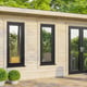 Power 20x16 Pent Garden Building Right Doors