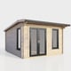 Power 12x12 ft Apex Log Cabin