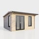 Power 14x10ft Apex Log Cabin