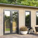 Power 20x12 Apex Log Cabin Left Doors