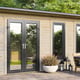 Power 20x16 Apex Log Cabin Left Doors