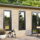 Power 20x16 Apex Log Cabin Right Doors