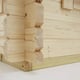 Power Log Cabin 44mm Interlocking Notched Logs