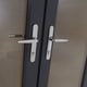 Power Log Cabin 5 Point Lockable UPVC Doors