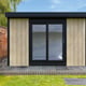 Calmpod 12x8 Garden Room Primed Finish Sliding Door
