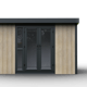 Calmpod 12x8 Garden Room with Wide French Door