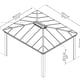 Palram Canopia Dallas 4300 Rectangular Garden Gazebo Dimensions