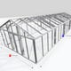 Janssens Gigant 15x39 Greenhouse White