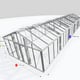 Janssens Gigant 15x48 Greenhouse White
