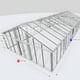 Janssens Gigant 19x39 Greenhouse White