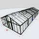 Janssens Gigant 19x48 Greenhouse Green