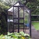 Eden Birdlip 4x8 Zero Threshold Greenhouse in Black