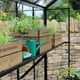 Eden Birdlip Black Greenhouse staging