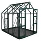 6 wide Elite Titan Greenhouse in Green