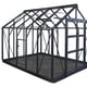 8 wide Elite Titan Greenhouse in Green