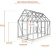 Elite Craftsman 6x6 greenhouse dimensions diagram