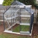 Elite Craftsman 8x6 Greenhouse with Grey Bar Capping