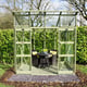 Elite Edge Pent Roof Greenhouse Double Doors