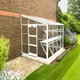 Elite-Kensington 6x8 Lean to Greenhouse White