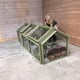 Elite Min E Lite 2x6 Small Greenhouse in Olive Powder Coating