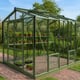 Elite Sanctuary 8 8x10 Greenhouse in Olive Colour
