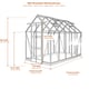 Elite Streamline 5x6 greenhouse dimensions diagram