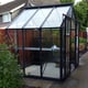 Elite Titan 8x6 Greenhouse in Grey Powder Coating