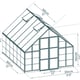Balance 10x12 Silver Polycarbonate Greenhouse dimensions