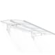 Bordeaux 2230 White Mist Door Canopy product view
