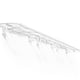 Bordeaux 6690 White Mist Door Canopy product view