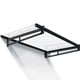 Bremen 1500 Grey Clear Door Canopy product view