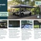 Colorado 14x14 Double Carport Grey features
