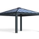 Colorado 14x14 Double Carport Grey product view