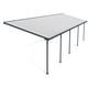 Palram Canopia Feria 3m x 10.3m Patio Cover in Grey