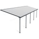 Palram Canopia Feria 3m x 10.9m Patio Cover in Grey