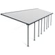 Palram Canopia Feria 3m x 11.6m Patio Cover in Grey