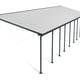 Palram Canopia Feria 3m x 12.8m Patio Cover in Grey