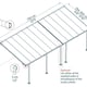 Feria 3m x 7m Patio Cover in Grey dimensions
