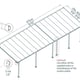 Feria 3m x 9.7m Patio Cover in Grey dimensions
