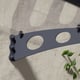 Palram Canopia Garamond 1350 Grey Clear Door Canopy