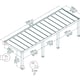 Helsinki 3m x 10m Cedar Wood Patio Cover dimensions