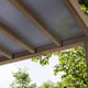 Palram Canopia Helsinki 3m x 4.7m Cedar Wood Patio Cover
