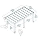 Helsinki 3m x 6m Cedar Wood Patio Cover dimensions