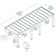 Helsinki 3m x 8.6m Cedar Wood Patio Cover dimensions